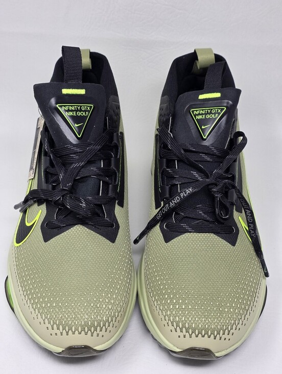 Nike Infinity Tour Next% 2 GTX Mens Size 13 Golf Cleats Dusty Olive FV4897-300